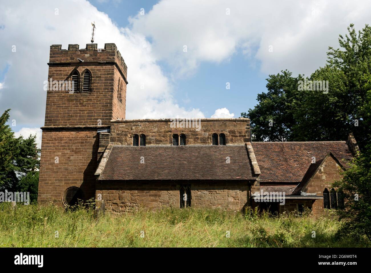 St. Chad`s Church, Wishaw, Warwickshire, England, UK Stock Photo Alamy